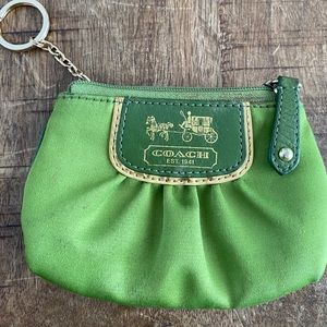 Vintage Coach coin purse